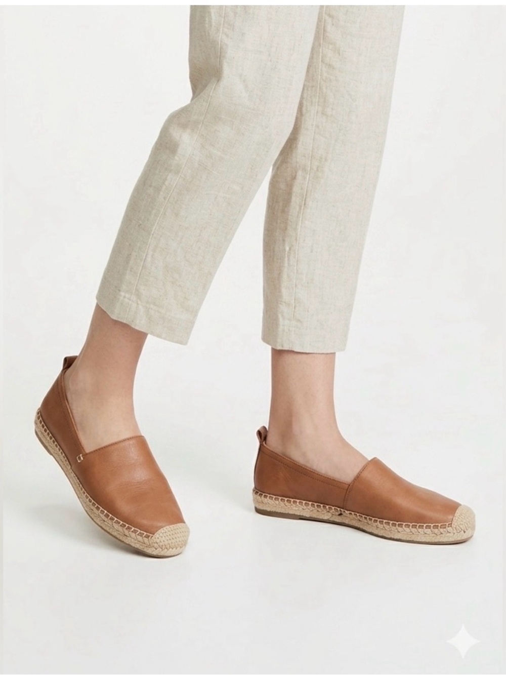 Sam Edelman Kesia leather espadrille flats